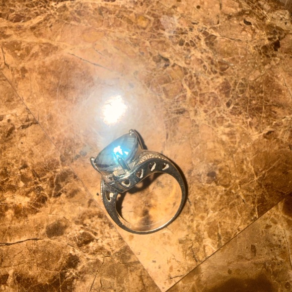 925 fire topaz size 8 - Picture 12 of 16